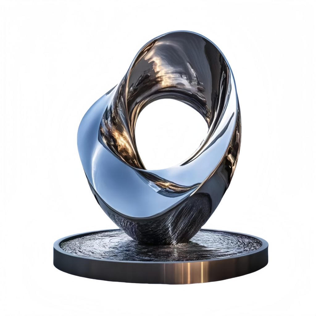 custom stainless steel sculpture