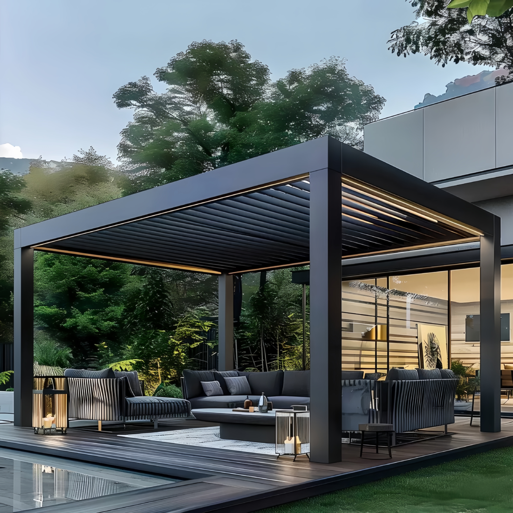 automated pergola