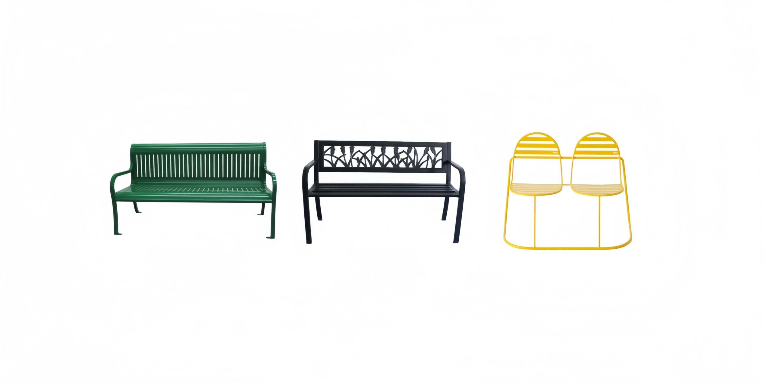 Outdoor Metal Bench