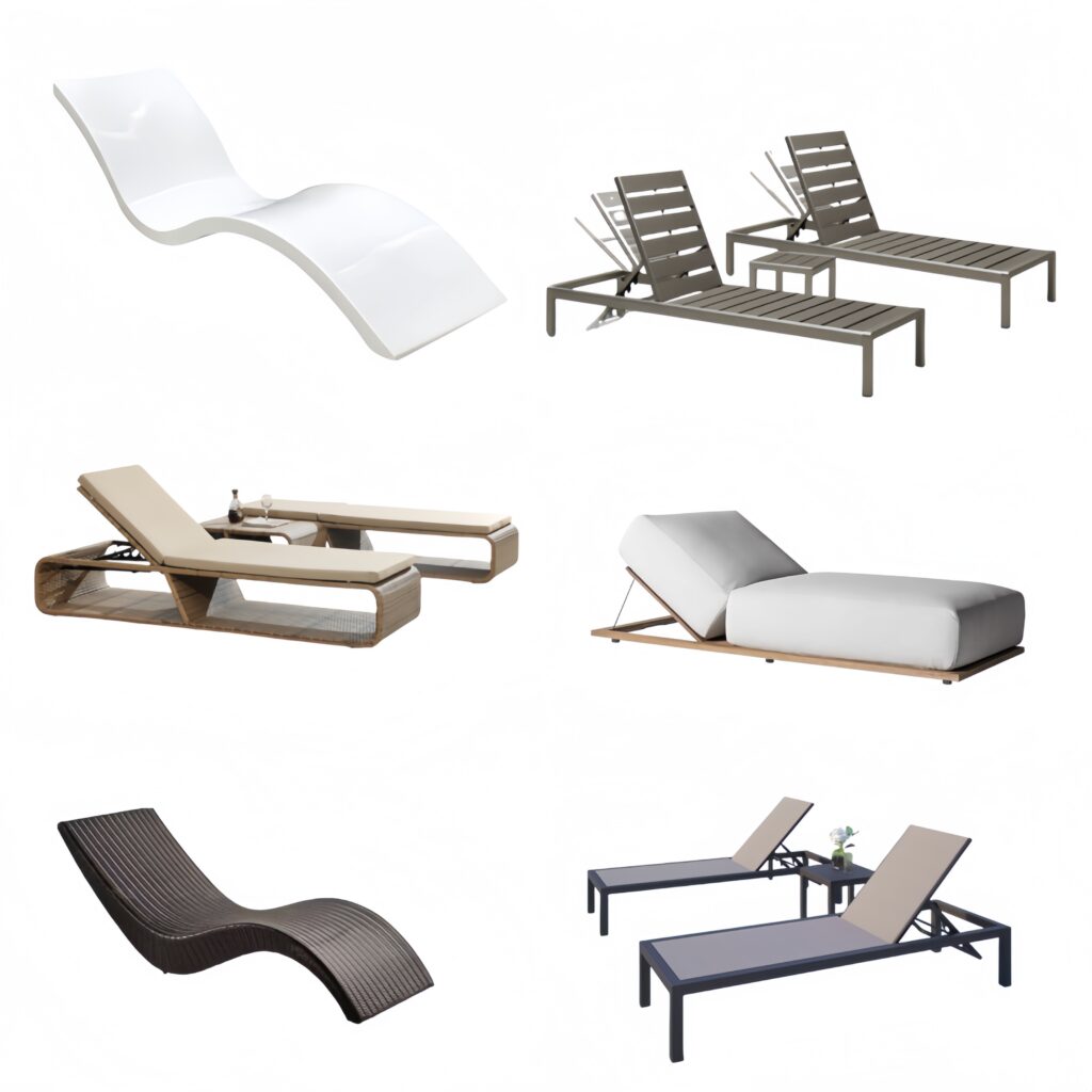 outdoor chaise lounge chairs