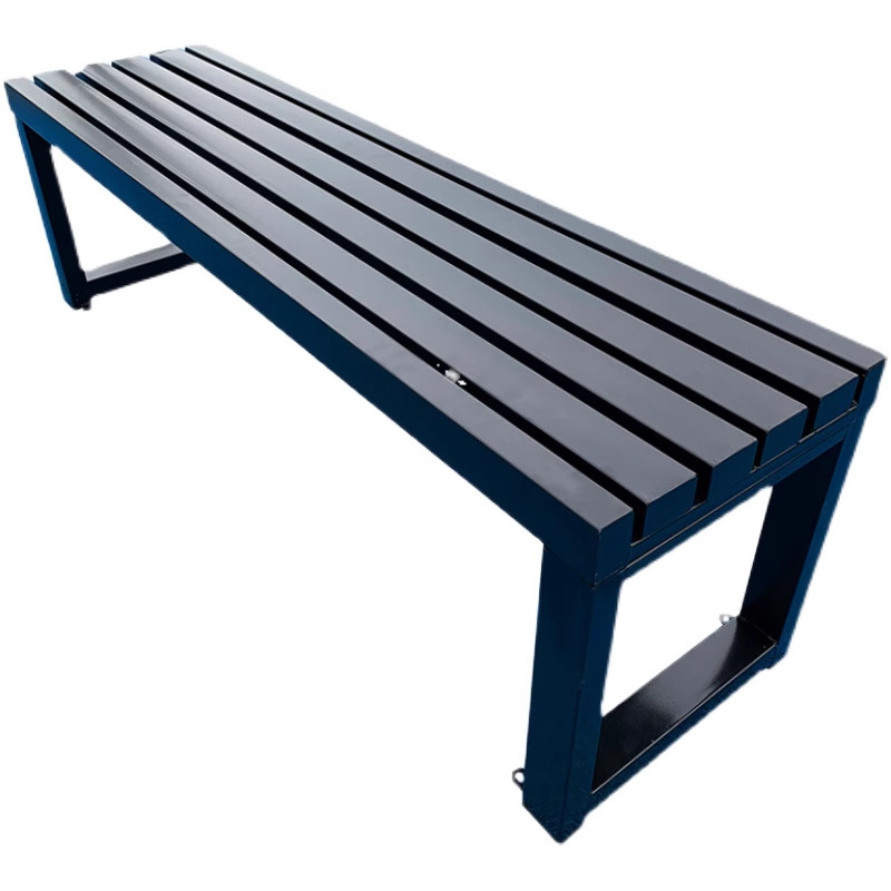 outdoor wood bench