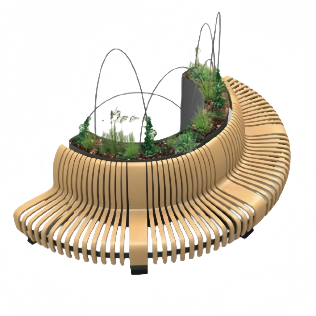 Parametric Bench Planter