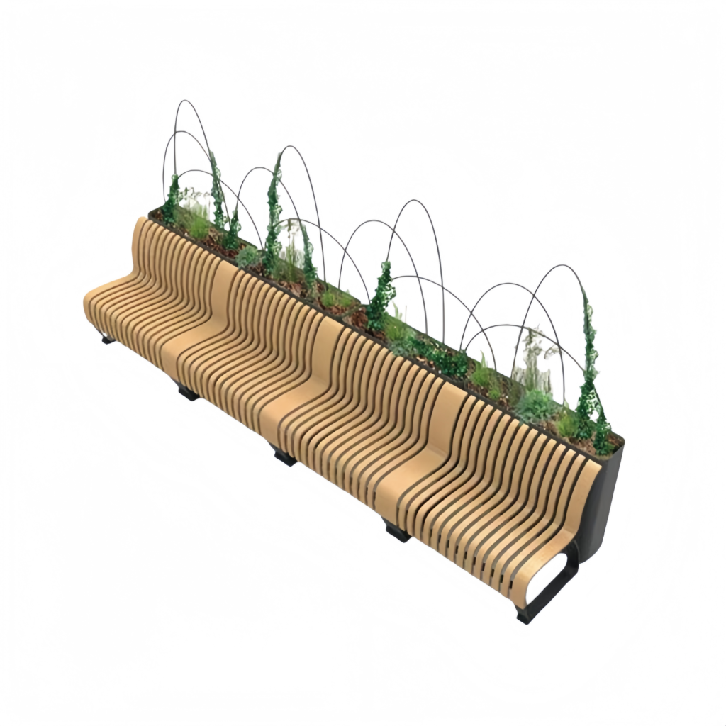 Parametric Bnech Planter