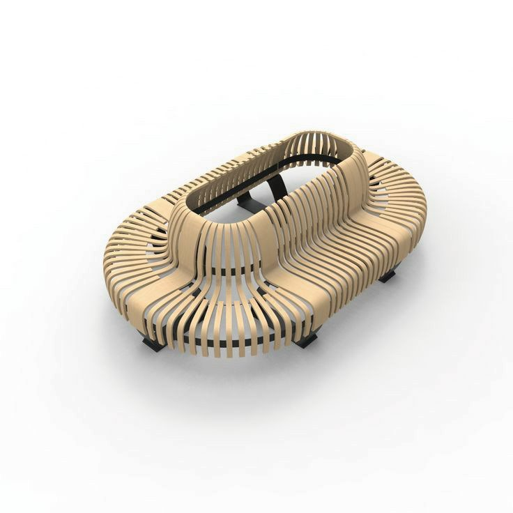 Parametric Bnech Planter