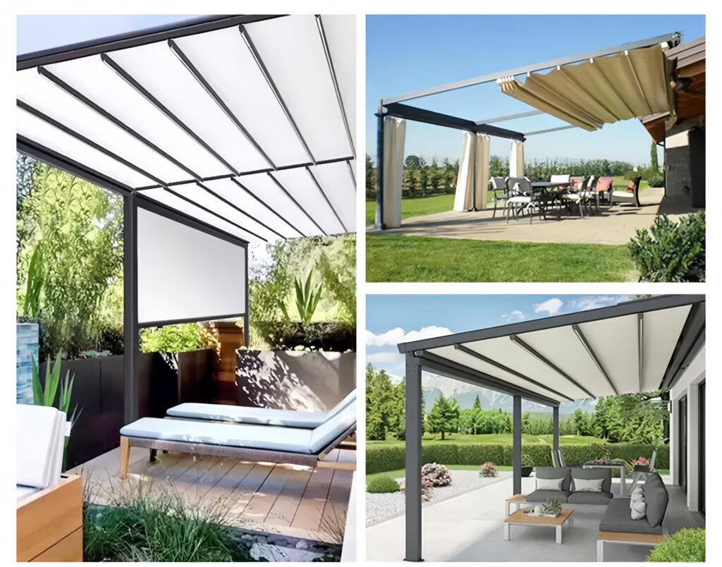 custom aluminum pergola