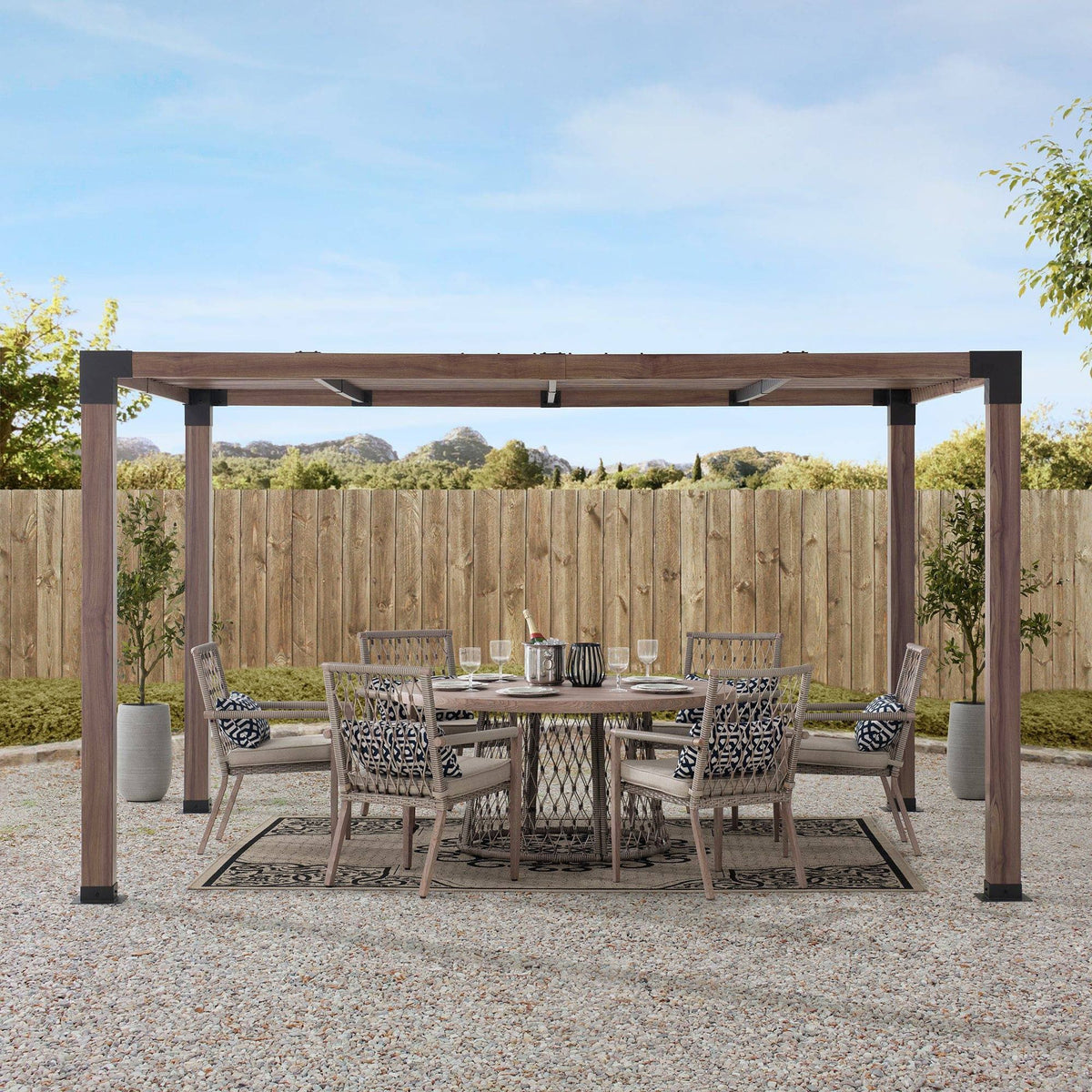 An application scenario or product detail of 10x12 pergola - Image 10