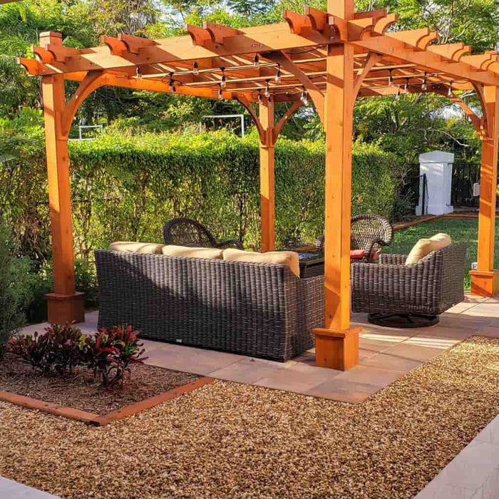 An application scenario or product detail of 12x12 pergola - Image 1