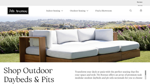 7th Avenue - Outdoor Modular Daybeds & Pit Sofa Sectionals