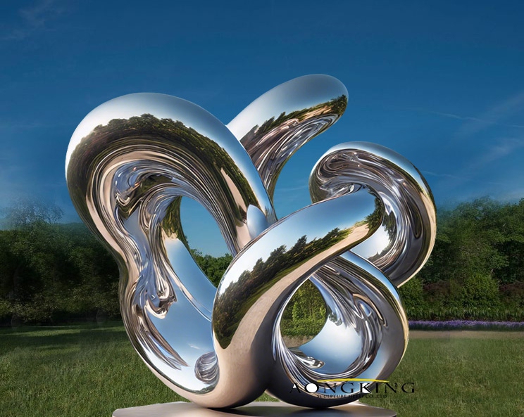 An application scenario or product detail of abstract metal sculpture - Image 8