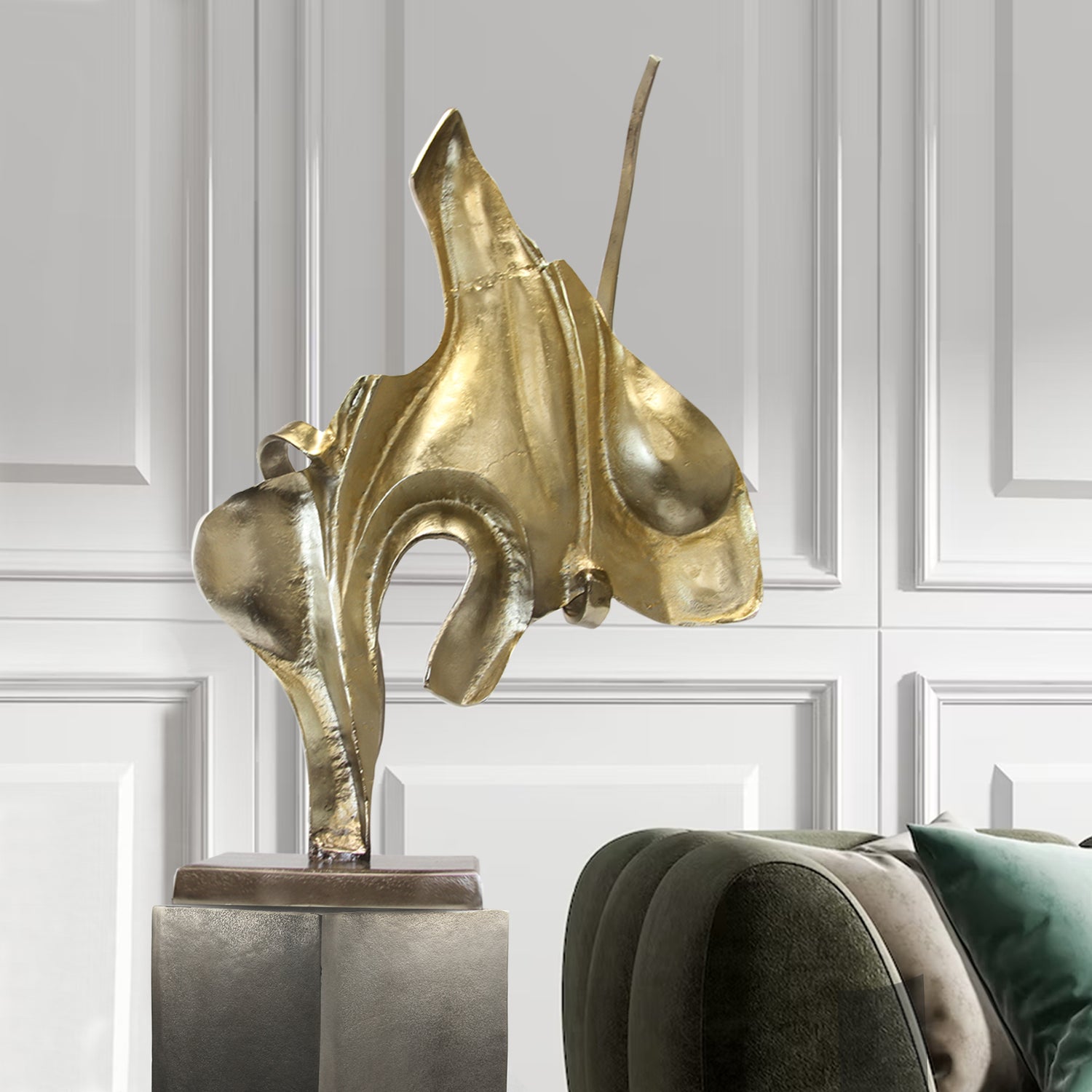 An application scenario or product detail of abstract metal sculptures - Image 10