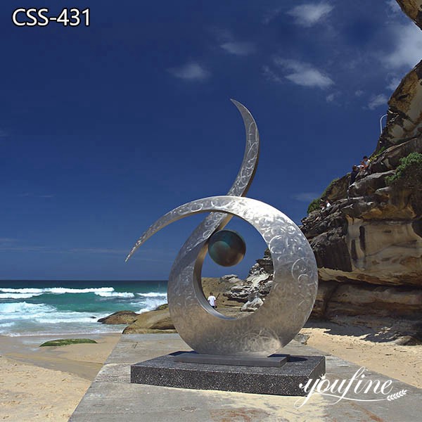 An application scenario or product detail of abstract metal sculptures - Image 11