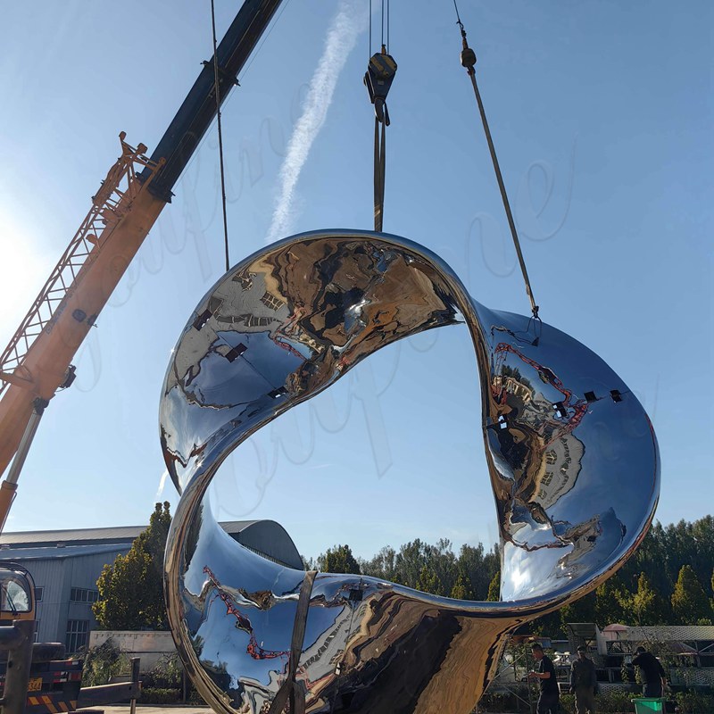 An application scenario or product detail of abstract metal sculptures - Image 20