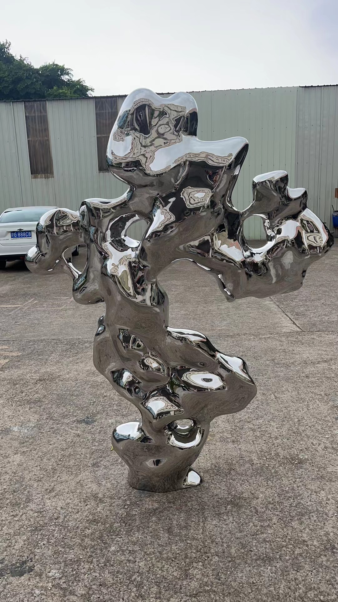 An application scenario or product detail of abstract stone sculpture - Image 3