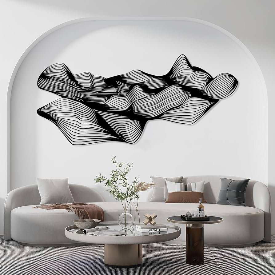 An application scenario or product detail of abstract wall sculpture - Image 2