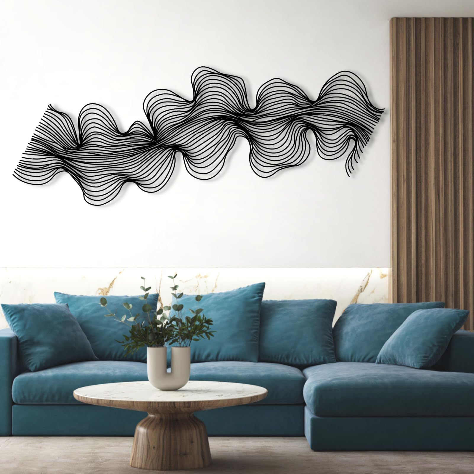 An application scenario or product detail of abstract wall sculpture - Image 19