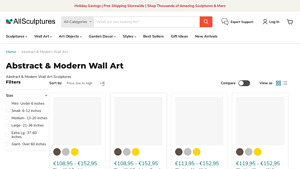 All Sculptures - Diver Wall Sculpture