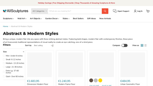 All Sculptures - Dimension Modern Floor Sculpture