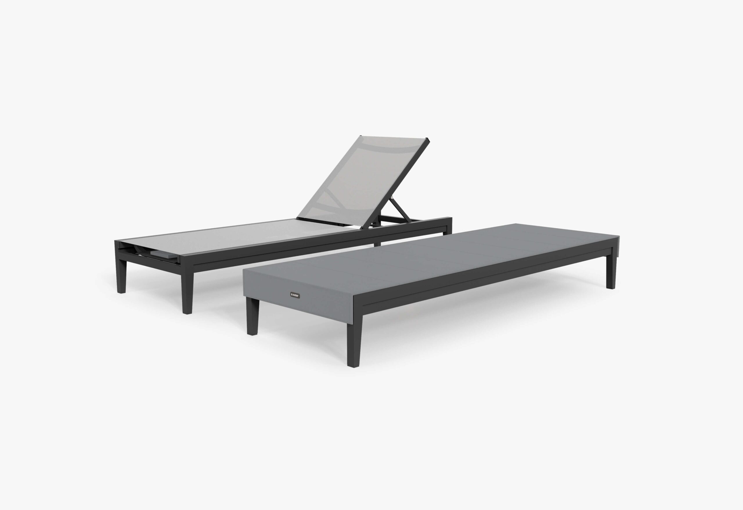 An application scenario or product detail of aluminum chaise lounge outdoor - Image 3