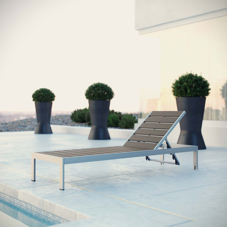An application scenario or product detail of aluminum outdoor chaise lounge chairs - Image 3
