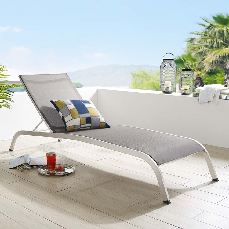 An application scenario or product detail of aluminum outdoor chaise lounge chairs - Image 7