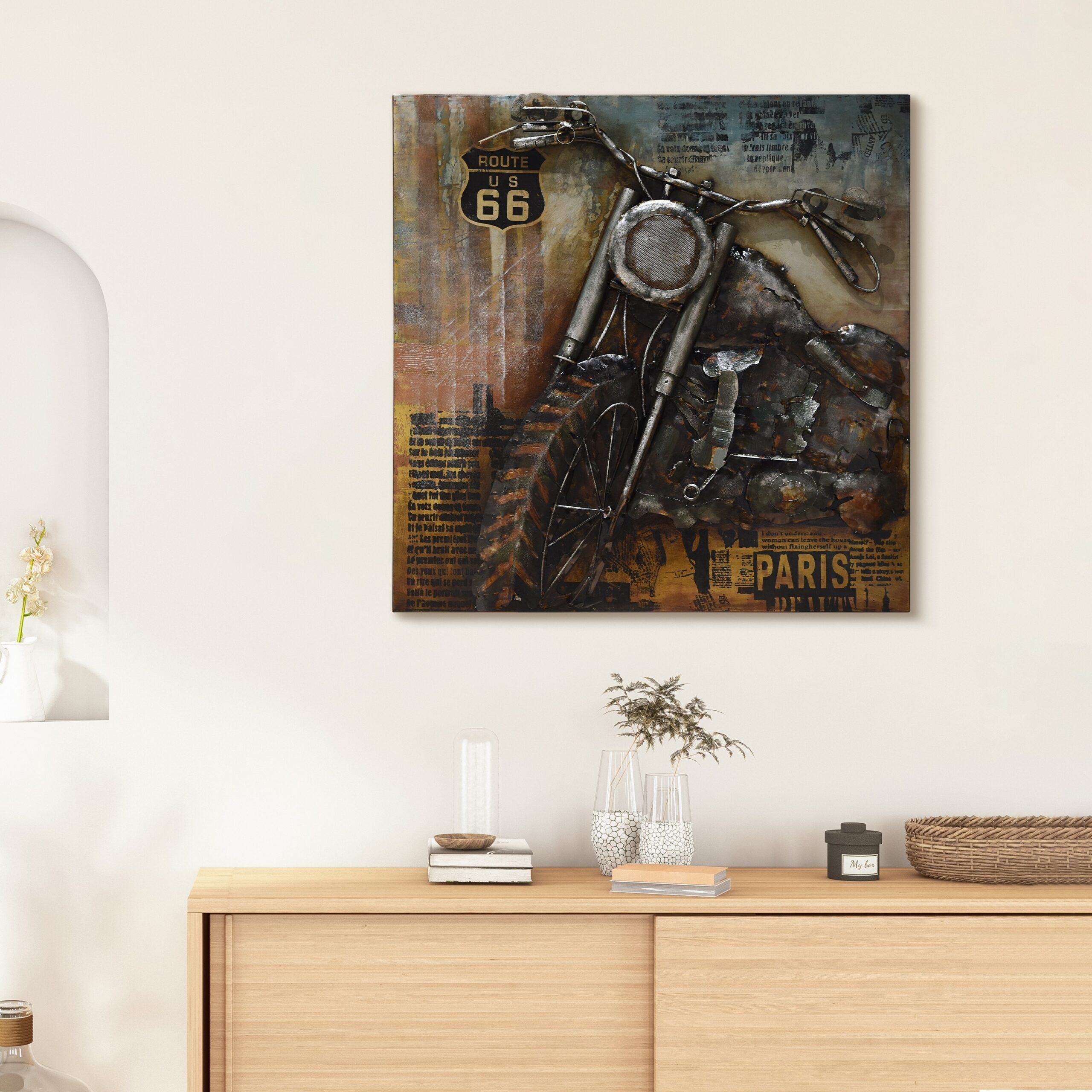 An application scenario or product detail of art sculpture for wall - Image 19