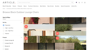 Article - Medan 25 Outdoor Lounge Chair