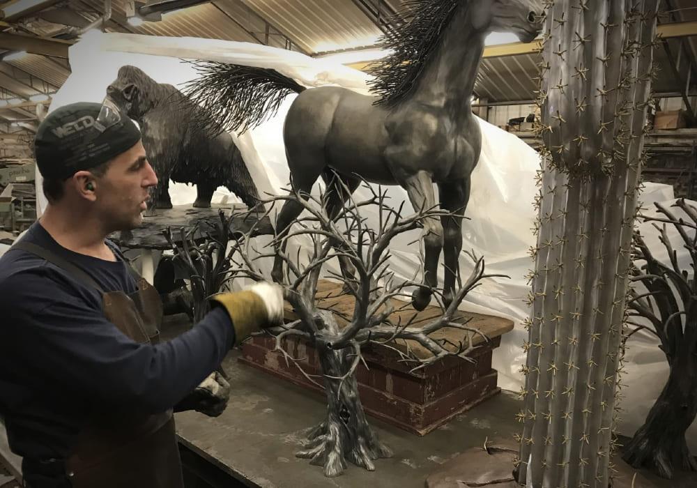 An application scenario or product detail of artistic sculpture - Image 4