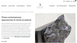 Artistics - Featured Artists and Works