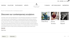 Artistics - Contemporary Sculptors