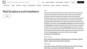 Artsy - Wall Sculptures and Installations