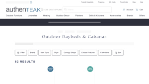 Authenteak - Outdoor Cabana Beds