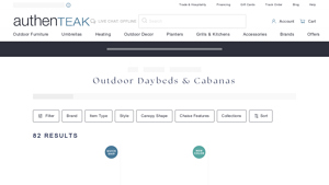 Authenteak - Outdoor Cabana Beds