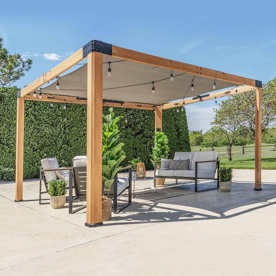An application scenario or product detail of backyard pergola - Image 11