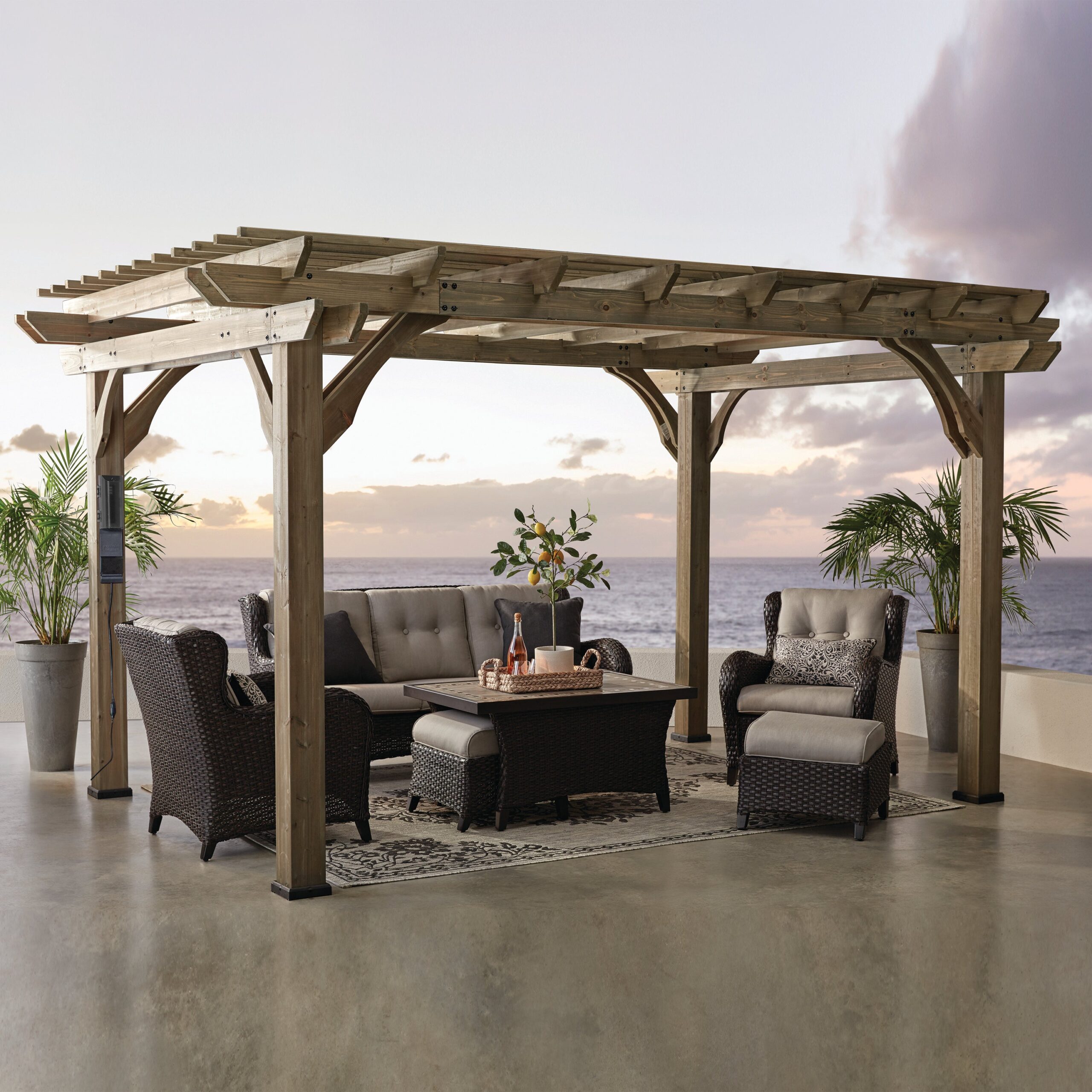 An application scenario or product detail of backyard pergola - Image 22