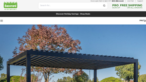 Backyard Discovery - Sarasota Steel Louvered Pergolas