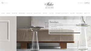 Baker Furniture - Distinctive Living Room Benches