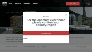 Bebitalia - Outdoor Fabric Sofas