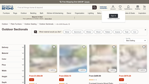 Bed Bath & Beyond - Modern Oasis 4-Piece Outdoor Conversation Set