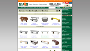 Belson Outdoors® - Concrete Park Benches
