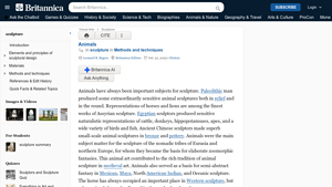 Britannica - Animal Sculptures Through Time