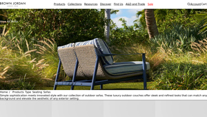 Brown Jordan - Luxury Outdoor Sofas