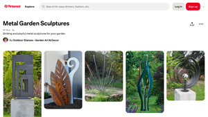 Pinterest - Metal Garden Sculptures