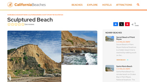 Sculptured Beach - Coastal Natural Wonders