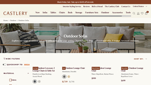 Castlery - Outdoor & Patio Sofas