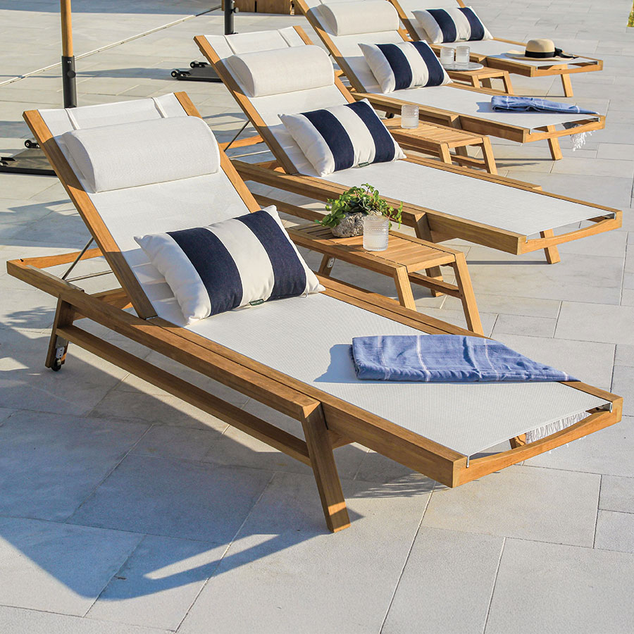 An application scenario or product detail of chaise lounger outdoor - Image 12