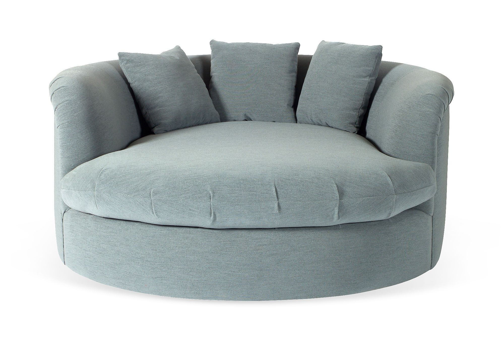 An application scenario or product detail of circular chaise lounge outdoor - Image 12