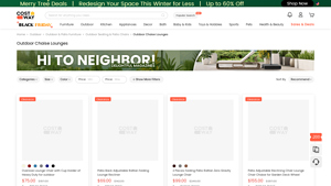 Costway - Outdoor Chaise Lounges