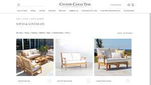 Country Casual Teak - Key Products