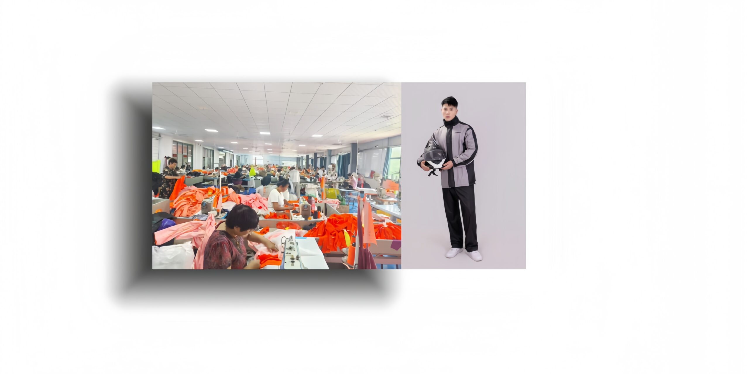 custom motorcycle raincoat