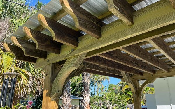 An application scenario or product detail of custom pergola - Image 14